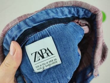 rozowa koszula w paski zara: Zara, Koszulka polo dla mężczyzn, rozmiar M — 4