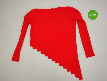 piękne czerwone sukienki na wesele: Sweter damski, rozmiar L — 3