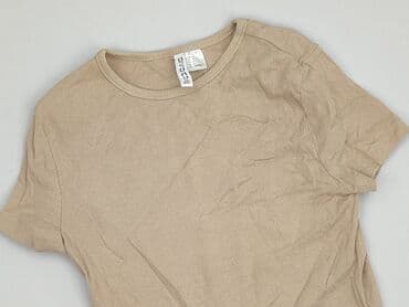 bluzki basic w paski: H&M Divided, T-shirt damski, rozmiar M — 1