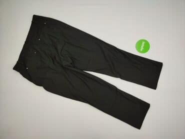 białe spodnie damskie mohito: Mohito, Spodnie materiałowe damskie, rozmiar XL — 3