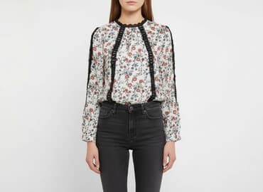 bluzka z dekoltem sinsay: Sinsay, Bluzka damska, rozmiar S — 1