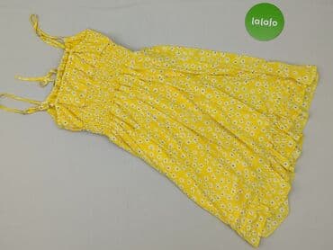 koszulka zolta w czarne paski: Sinsay, Sukienka damska, XS — 3