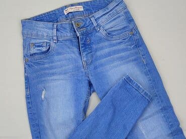 jeansy z krzyżami: Clockhouse, Jeansy damskie, rozmiar XS — 1