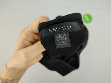 sukienka z marszczeniem na brzuchu plus size: Amisu, Сукня жіноча, S — 4