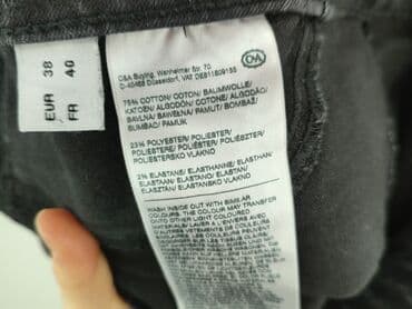 dżinsy czarne: C&A, Jeansy damskie, rozmiar M — 5