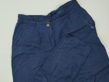 QUIOSQUE, Material trousers for women, size M (EU 38)