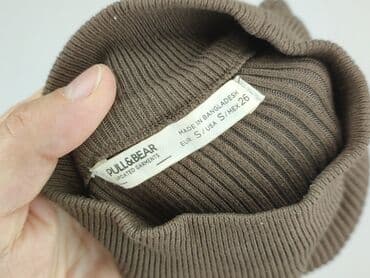 zaciągnięty sweter: PULL&BEAR, Golf damski, rozmiar S — 4