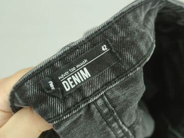 krótkie mini spódniczka: Denim, Spódnica damska, rozmiar XL — 4