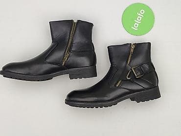 leather: Botki dla mężczyzn, rozmiar 39 — 3