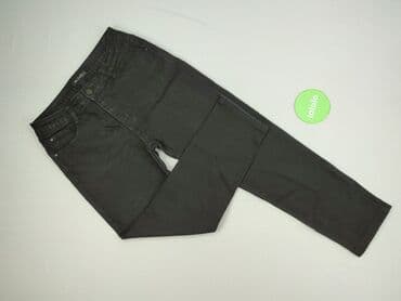 czarne obcisła bluzki: Jeansy damskie, L — 2