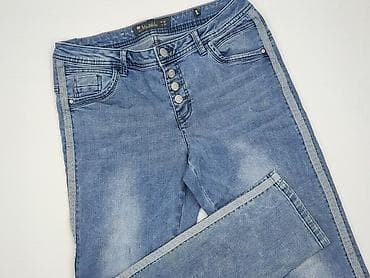 mango spodnie w paski: Multiblu, Jeansy damskie, rozmiar M — 1