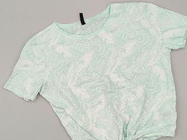 bluzki lyocell: Sinsay, T-shirt damski, rozmiar M — 1