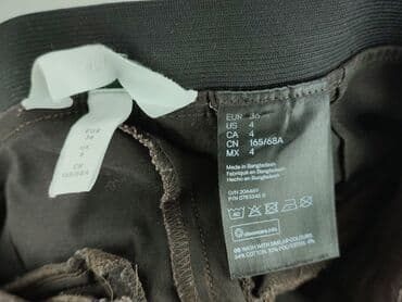legginsy prążkowane hdm: H&M, Women`s trousers, size S (EU 36) — 4