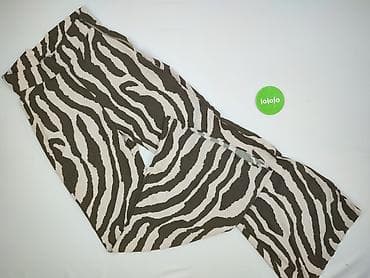 zebra: Spodnie materiałowe damskie, rozmiar S — 2