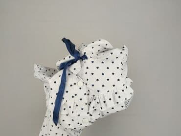 sukienki w geometryczne wzory: Shirt 12 years, condition - Perfect, pattern - Print, color - White — 5