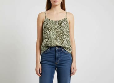 koszulka z długim rękawem h m: H&M L.O.G.G., Top damski, rozmiar M — 7