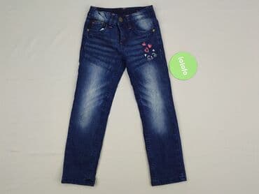 rajstopy brazowe: Jeans, Kiki & Koko, 4-5 years, 110, condition - Very good — 2