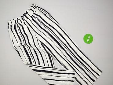 Women: Zara, Material trousers for women, size S — 2