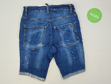 dżinsy straight regular: Dsquared2, Szorty damskie, rozmiar M — 3