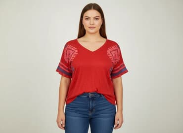 tanie i modne ubrania: Bluzka damska, rozmiar XL — 1