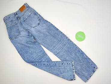 jeans jackets: Bershka, Jeansy damskie, rozmiar 2XS — 3