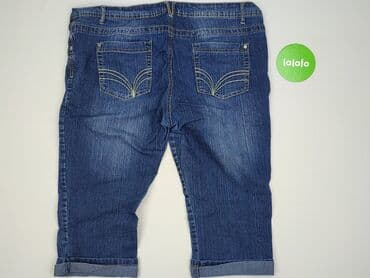 spodnie cargo crop: Spodnie 3/4 damskie, 2XL — 3