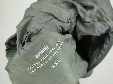 buty sizer: Męska pikowana kurtka z kapturem Sinsay - Rozmiar: XXL - Kolor — 5