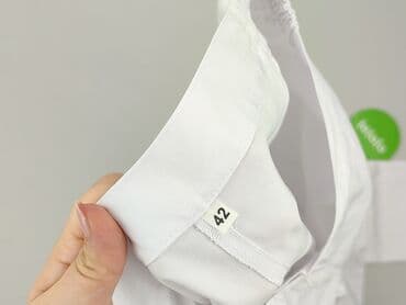 krótkie spodenki w pracy a bhp: Spodnie materiałowe damskie, rozmiar L — 5