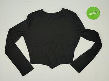 bluzki czarne basic: Bluzka damska, rozmiar S — 2
