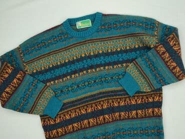 sweter w romby: Sweter dla mężczyzn, 2XL — 1