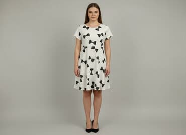 pepco biale sukienki: Myleene Klass, Sukienka damska, rozmiar L — 8