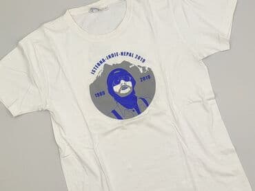 koszulka polska 92: T-shirt for men, size S — 4