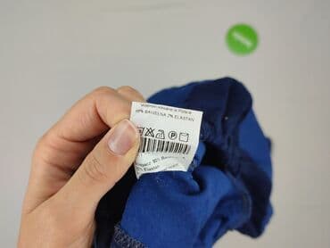 jeansy z gumka w pasie: Spodnie materiałowe damskie, rozmiar 3XL — 5