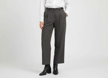 buty zimowe na szeroką stopę: Spodnie damskie, rozmiar S — 6