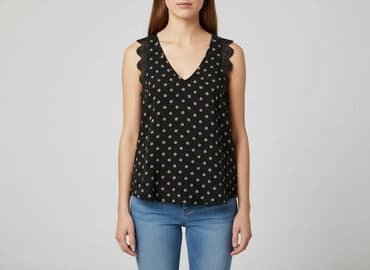 dodatki do czarnej bluzki: Oasis, Bluzka damska, rozmiar M — 7