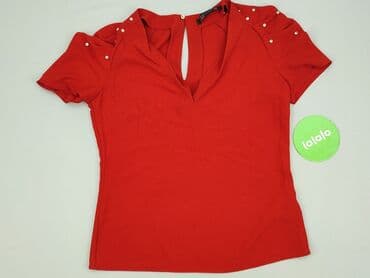 czerwone sandaly ccc: Zara, Bluzka damska, rozmiar S — 2