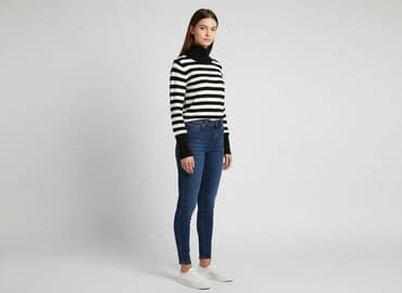 sinsay swetry golfy damskie: Sinsay, Golf damski, rozmiar 2XS — 7