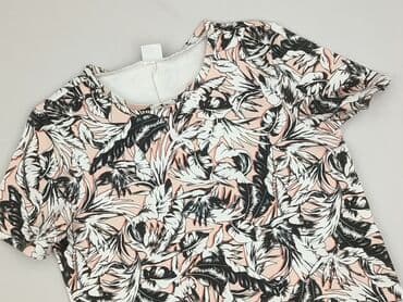 bluzki z kwiacistym wzorem: Gina Tricot, T-shirt damski, rozmiar S — 1