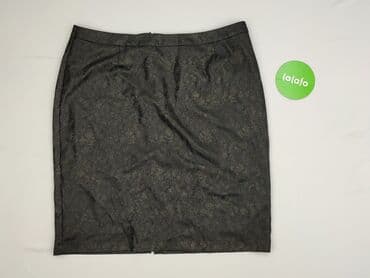 spódnice srebrne plisowane: Women`s skirt, size 2XL (EU 44) — 2