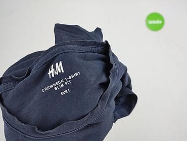 ronaldo h: H&M, Koszulka dla mężczyzn, rozmiar L — 5