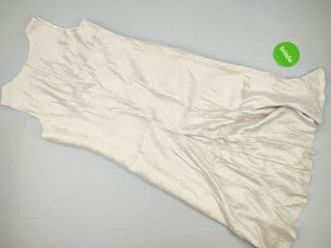 lniane sukienki dla puszystych: Sukienka damska, rozmiar 3XL — 4