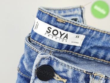 jeansy z haftami: Jeansy damskie, rozmiar XS — 5