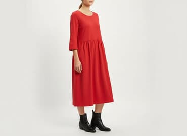 piękne czerwone sukienki na wesele: Sukienka damska, rozmiar S — 6