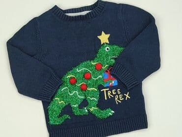 kurtka flek: Sweater, H&M, 1.5-2 years, 86-92 cm, condition - Very good — 1