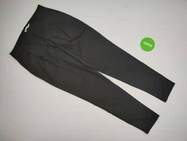 spodnie serduszka by o la la czarne: Misslook, Spodnie materiałowe damskie, rozmiar L — 2