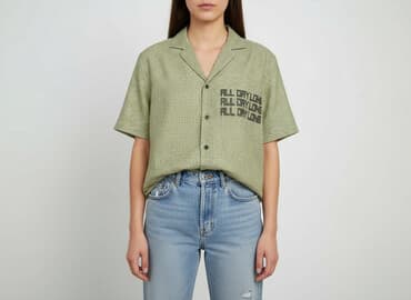 bluzki damskie z napisami: Collusion, Сорочка жіноча, розмір S — 1