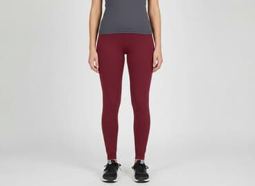 legginsy damskie bordowe: In Extenso, Legginsy Sportowe damskie, rozmiar S — 6