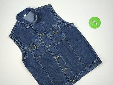 nirvana bluzy: Męska kamizelka dżinsowa XL - Model: kamizelka męska (na metce — 2