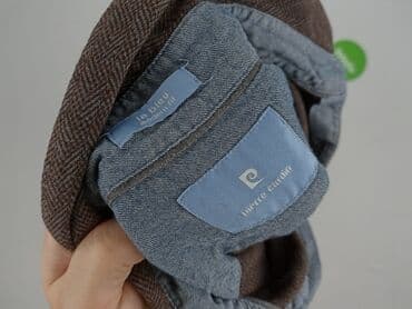 brazowe spodnie woskowane: Pierre Cardin, Koszulka polo dla mężczyzn, M — 4