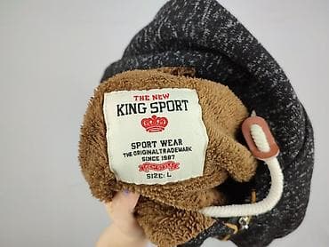 bluza z futrem: King, Bluza z kapturem dla mężczyzn, rozmiar L — 4